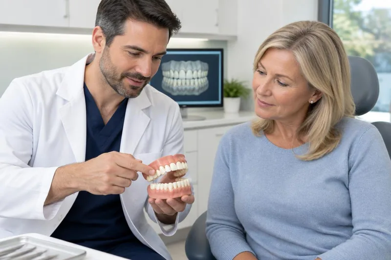 Full-mouth rehabilitation treatment
