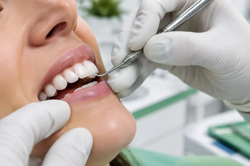 Front tooth restoration treatment