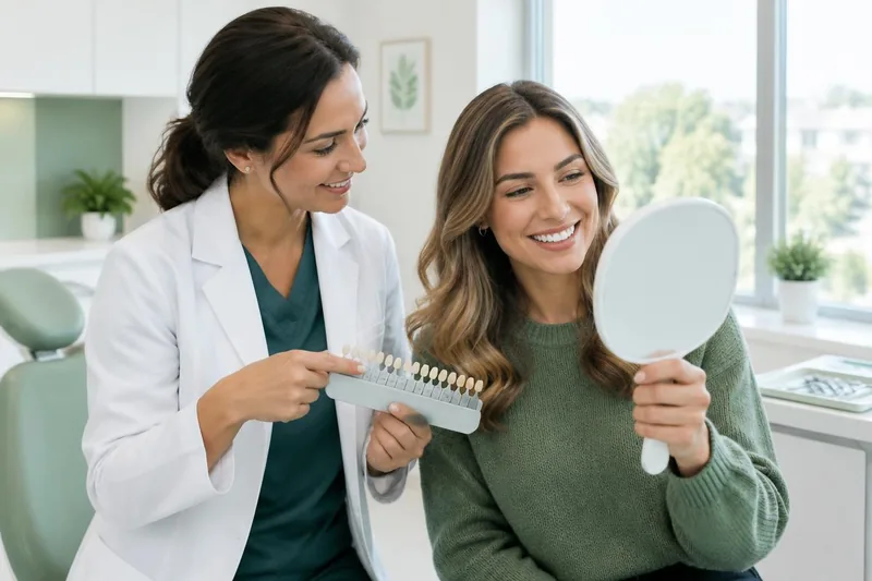 Smile brightening treatment